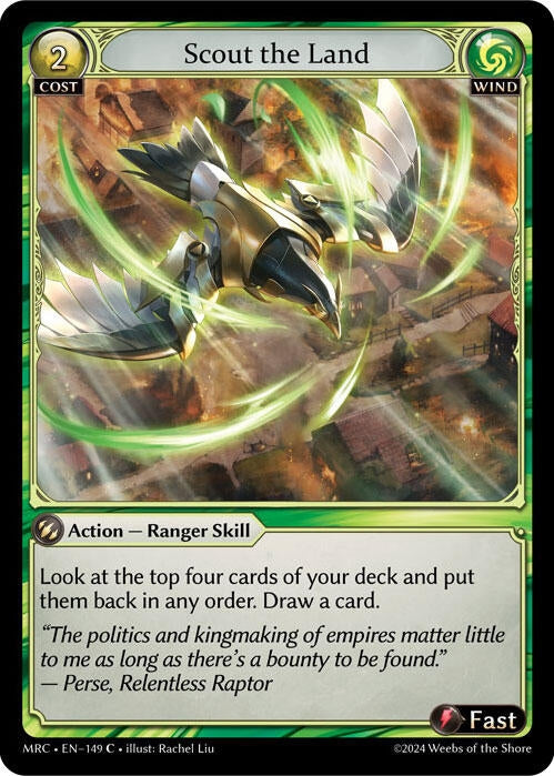 Image for Scout the Land (149) (Mercurial Heart) (MRC) - Grand Archive TCG