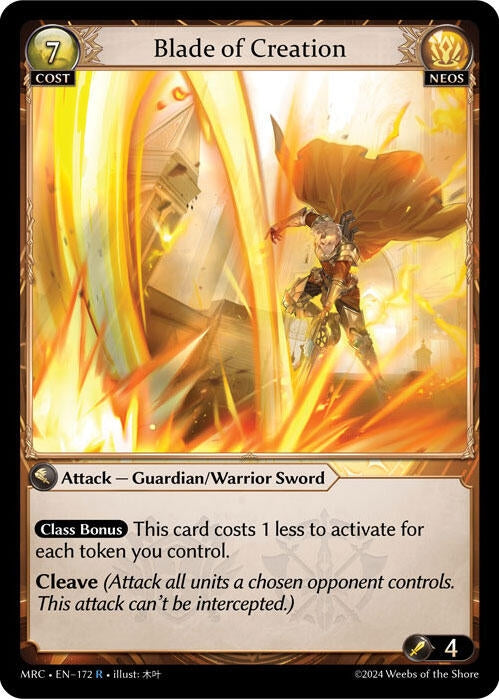 Blade of Creation (172) (Mercurial Heart)
