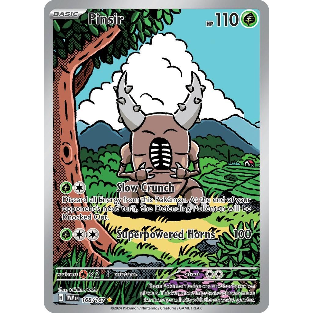 Pinsir (168/167) (SV06: Twilight Masquerade) - PokeBox USA