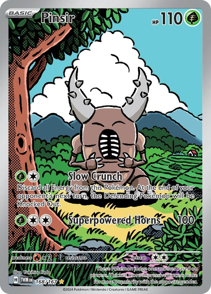 Pinsir (168/167) (SV06: Twilight Masquerade)