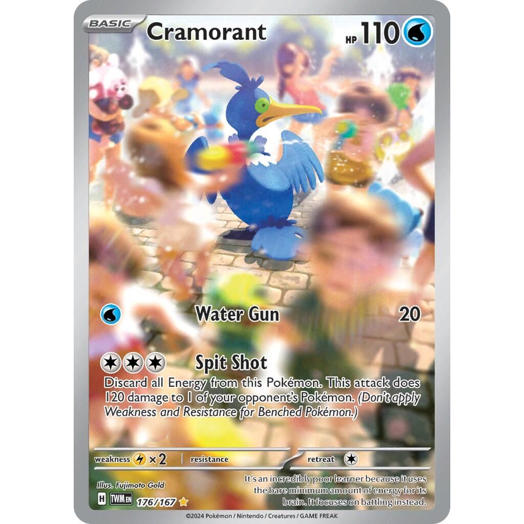 Image for Cramorant (176/167) (SV06: Twilight Masquerade) - Pokemon