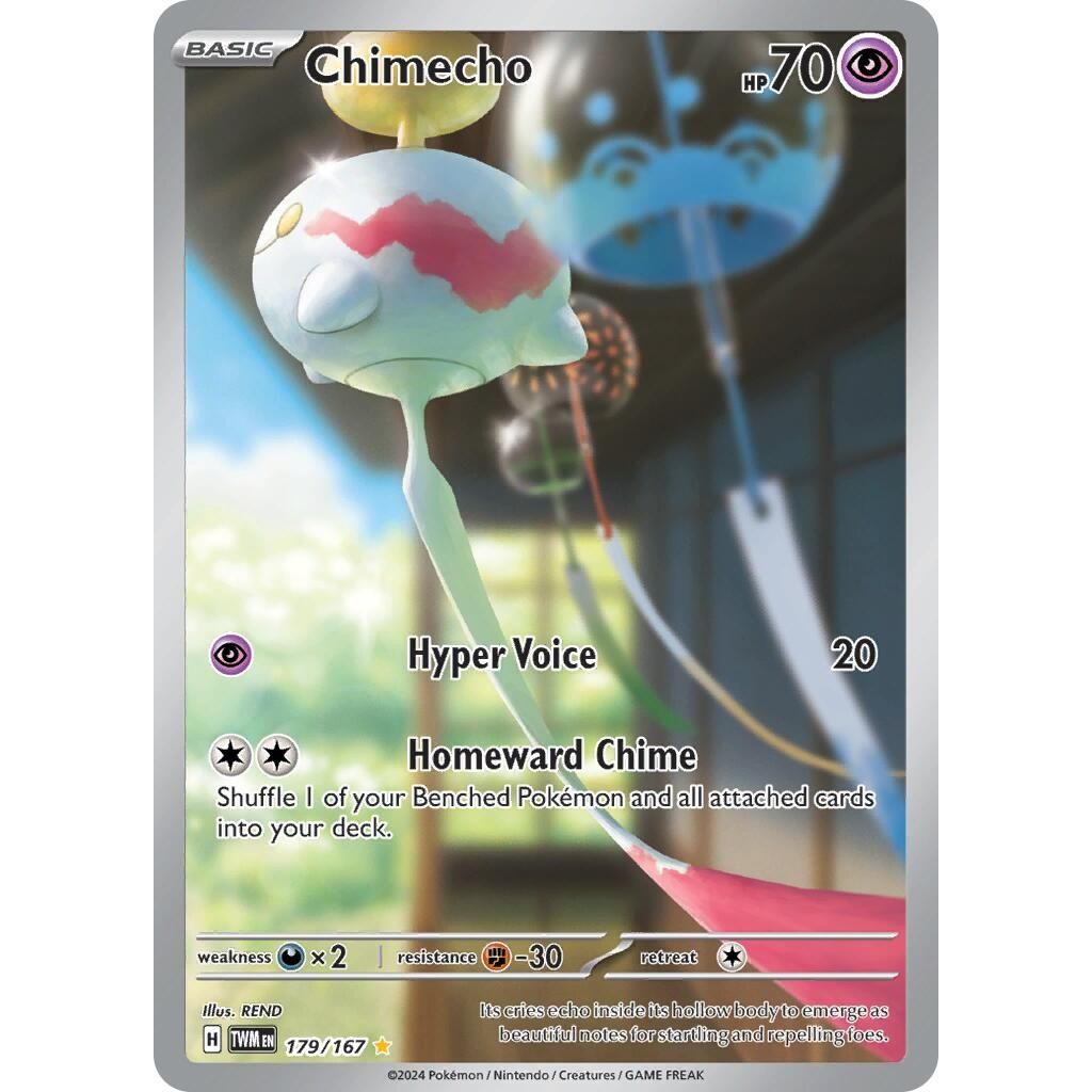 Image for Chimecho (179/167) (SV06: Twilight Masquerade) - Pokemon