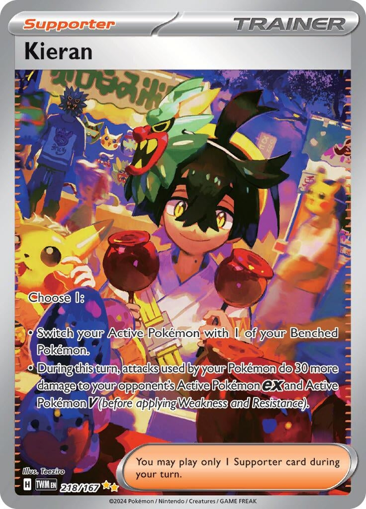 Kieran (218/167) (SV06: Twilight Masquerade)