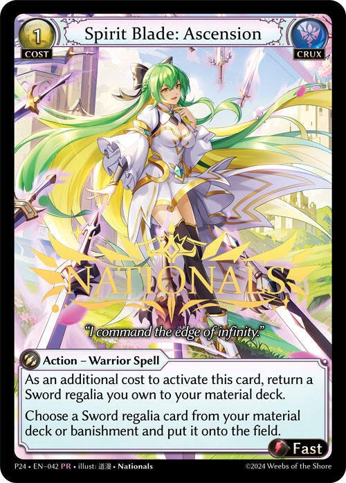 Image for Spirit Blade: Ascension (042) (Promotional Cards) (P) - Grand Archive TCG