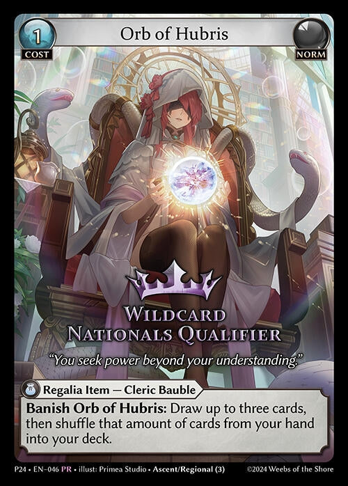 Image for Orb of Hubris (046) (Promotional Cards) (P) - Grand Archive TCG