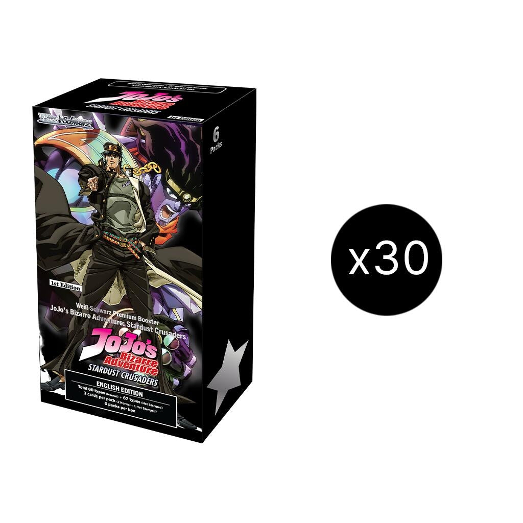 Image for JoJo's Bizarre Adventure: Stardust Crusaders Premium Booster Box Case - Weiss Schwarz