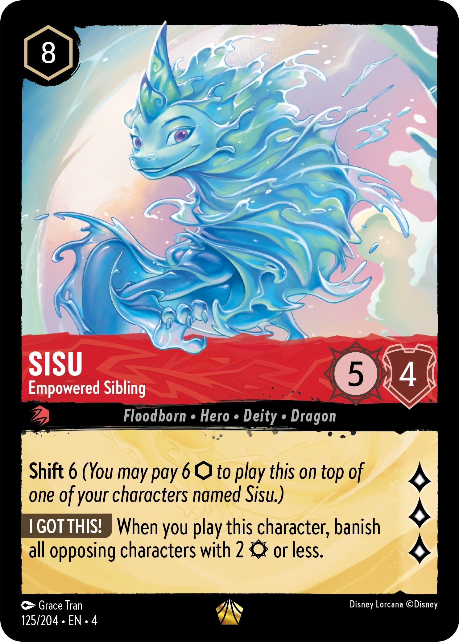 Image for Sisu - Empowered Sibling (125/204) (Ursula's Return) (4) - Disney Lorcana
