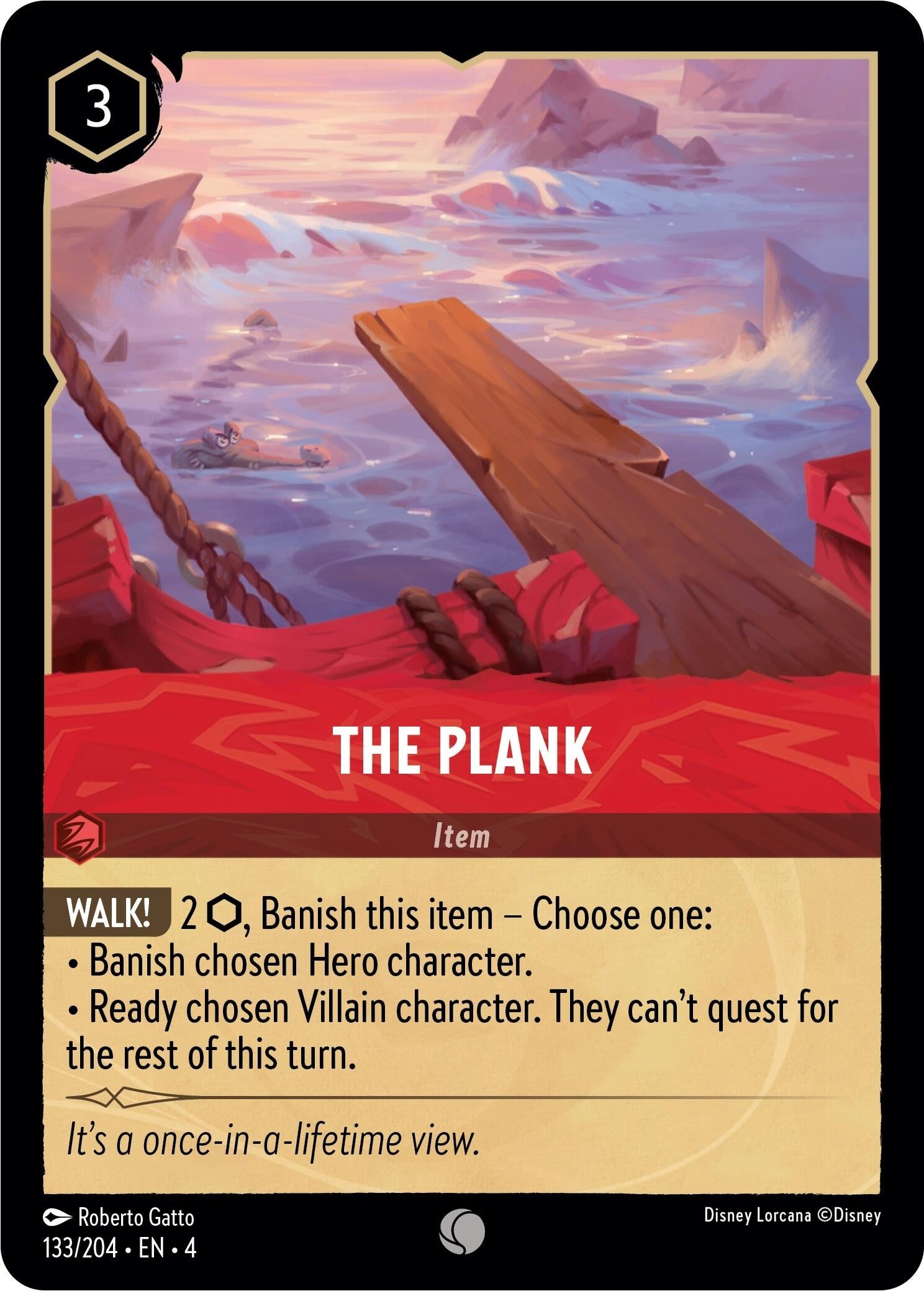 Image for The Plank (133/204) (Ursula's Return) (4) - Disney Lorcana