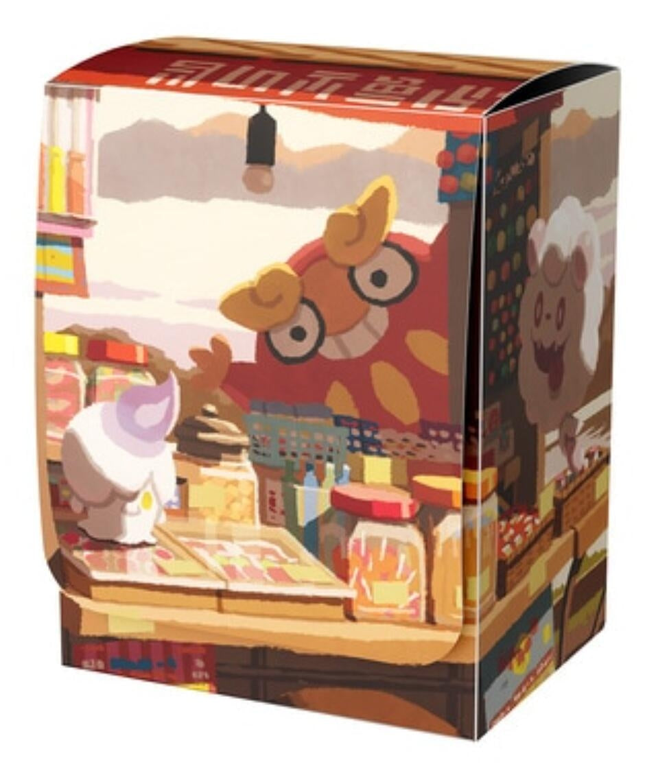 Image for Pokemon Center Japan Exclusive: Darumaka Kitakami Stall Deck Box - Deck Boxes