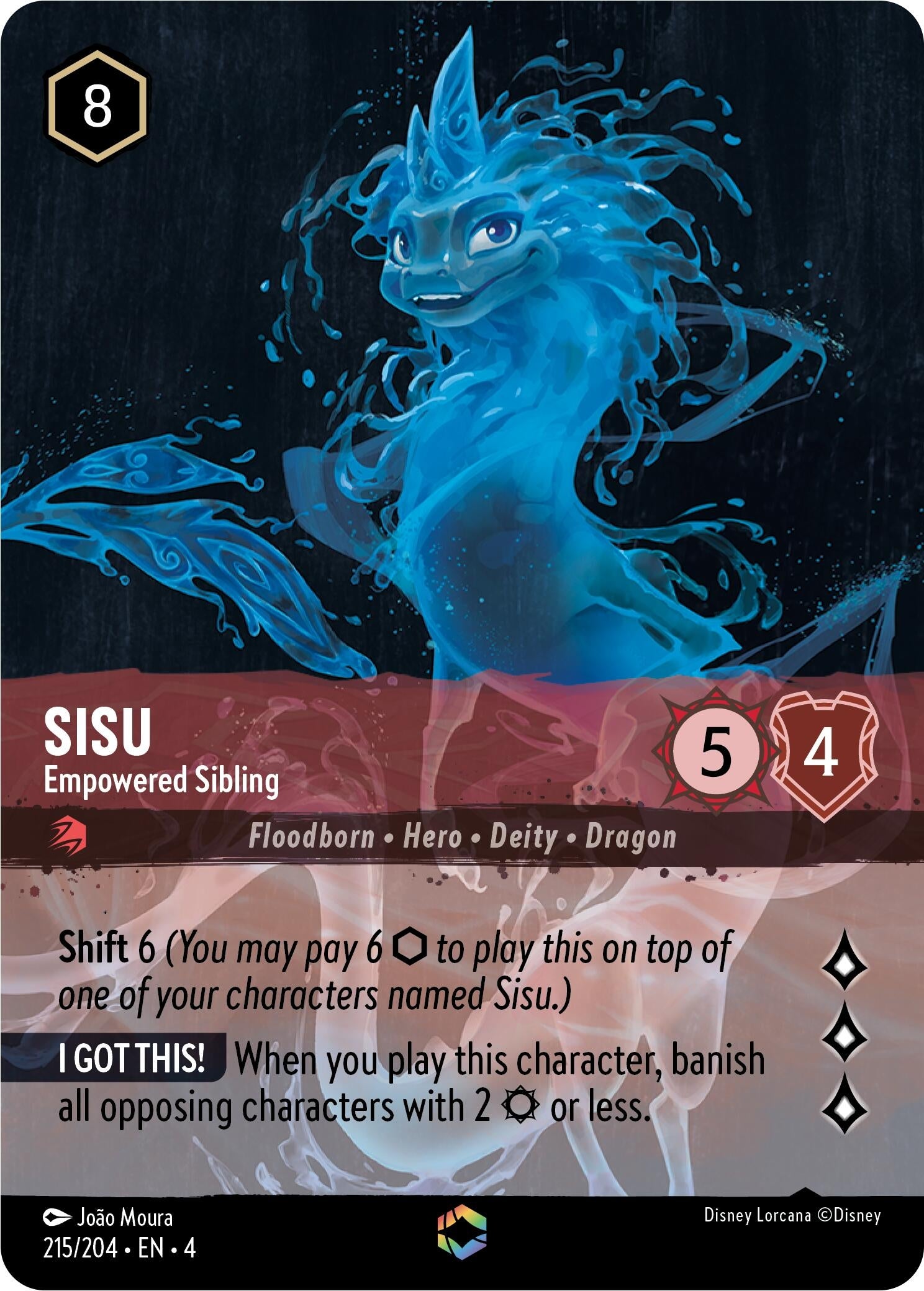 Image for Sisu - Empowered Sibling (Enchanted) (215/204) (Ursula's Return) (4) - Disney Lorcana