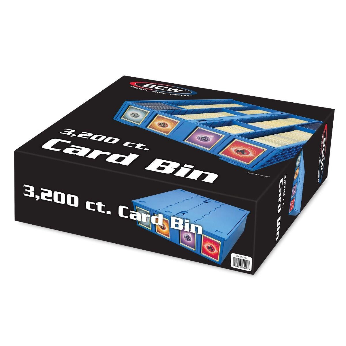 Image for 3200 Collectible Card Bin - Blue - Deck Boxes
