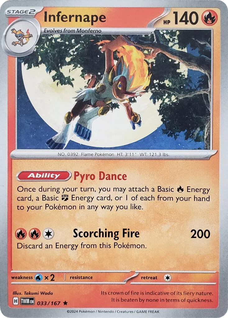Image for Infernape (033/167) (Deck Exclusives) (PR) - Pokemon