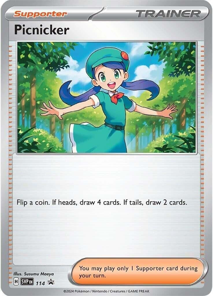 Image for Picnicker - 114 (114) (SV: Scarlet & Violet Promo Cards) (SVP) - Pokemon