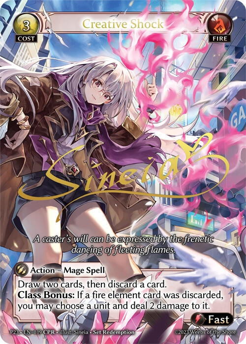Image for Creative Shock (CPR) (019) (Promotional Cards) (P) - Grand Archive TCG