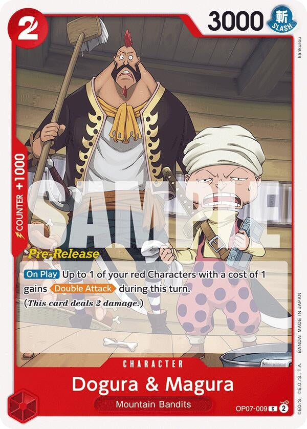 Image for Dogura & Magura (OP07-009) (500 Years in the Future Pre-Release Cards) (OP07 PRE) - One Piece Card Game