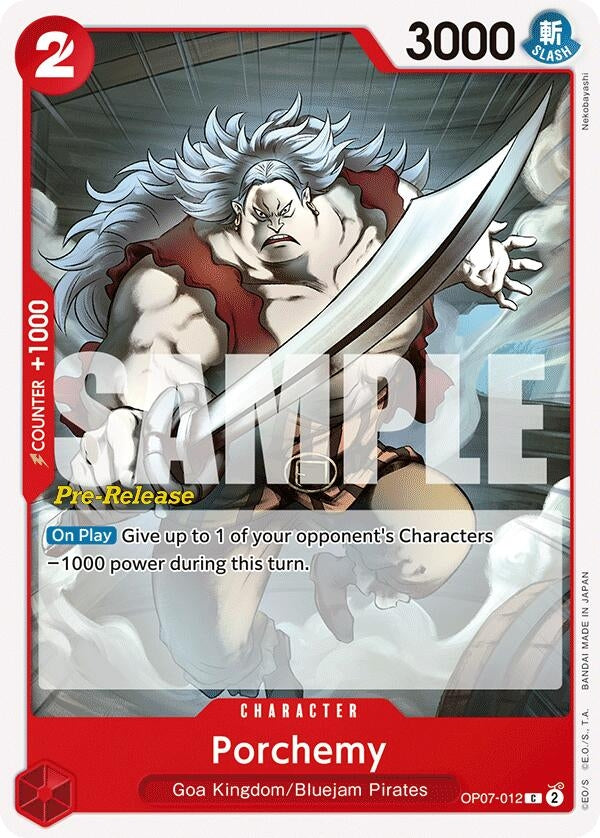 Image for Porchemy (OP07-012) (500 Years in the Future Pre-Release Cards) (OP07 PRE) - One Piece Card Game