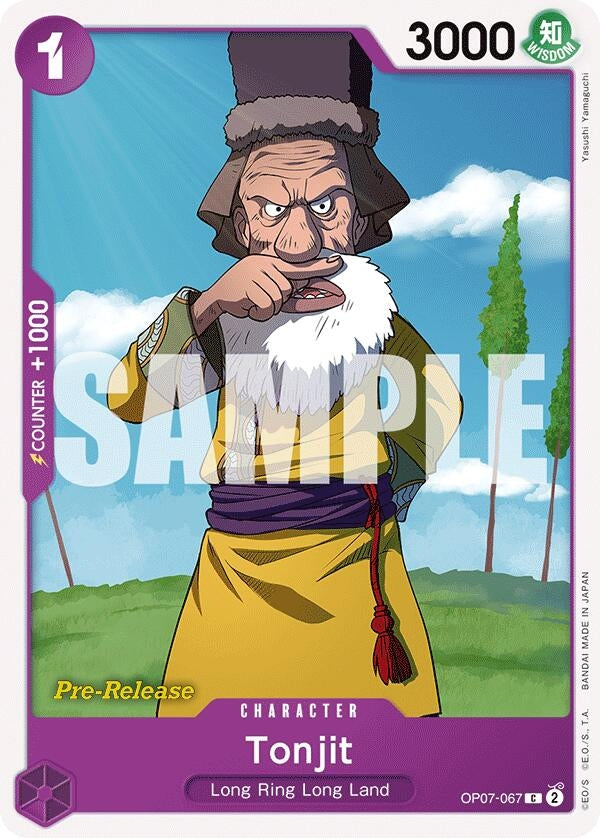 Image for Tonjit (OP07-067) (500 Years in the Future Pre-Release Cards) (OP07 PRE) - One Piece Card Game