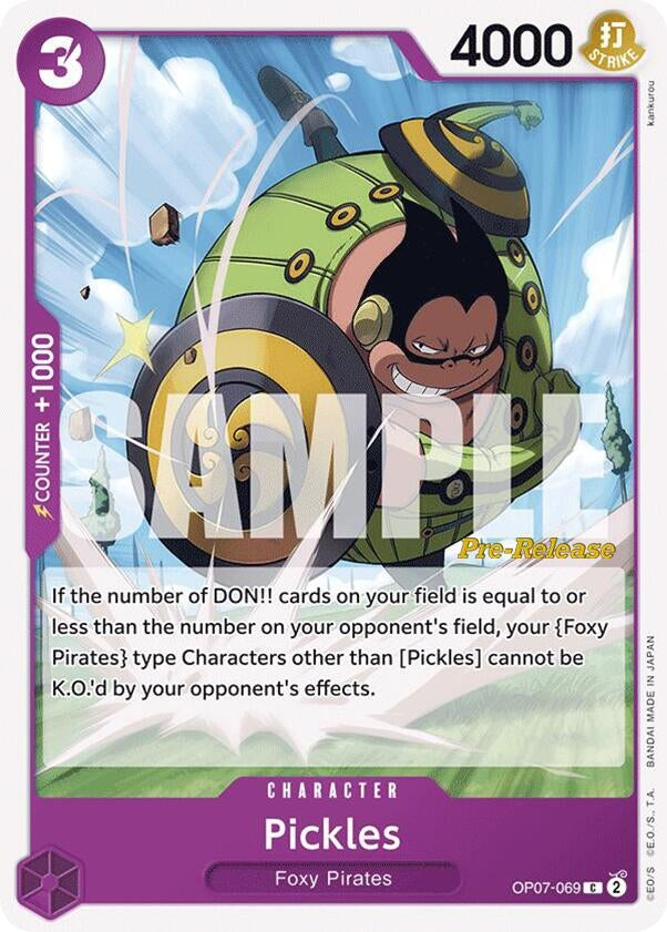 Image for Pickles (OP07-069) (500 Years in the Future Pre-Release Cards) (OP07 PRE) - One Piece Card Game