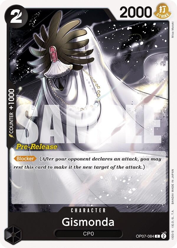 Image for Gismonda (OP07-084) (500 Years in the Future Pre-Release Cards) (OP07 PRE) - One Piece Card Game