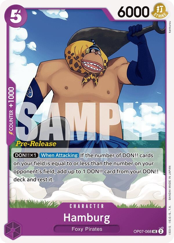 Image for Hamburg (OP07-068) (500 Years in the Future Pre-Release Cards) (OP07 PRE) - One Piece Card Game
