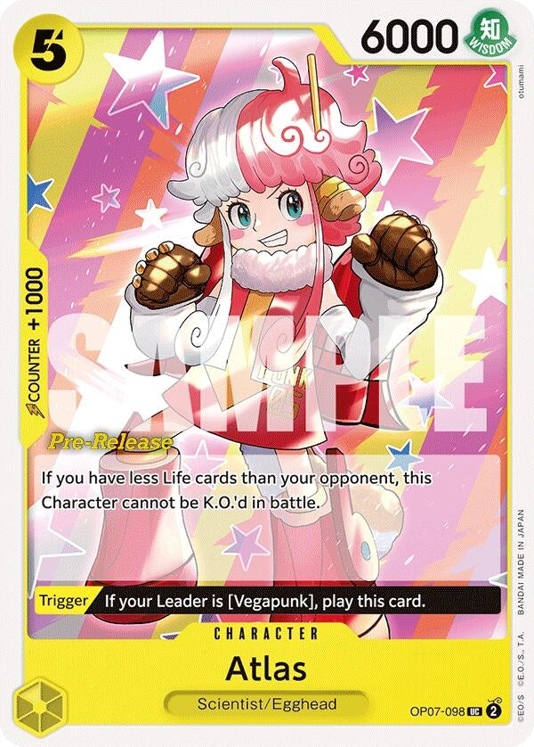 Image for Atlas (OP07-098) (500 Years in the Future Pre-Release Cards) (OP07 PRE) - One Piece Card Game