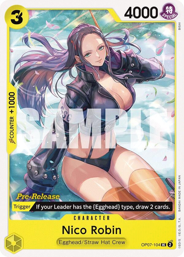 Image for Nico Robin (OP07-104) (500 Years in the Future Pre-Release Cards) (OP07 PRE) - One Piece Card Game