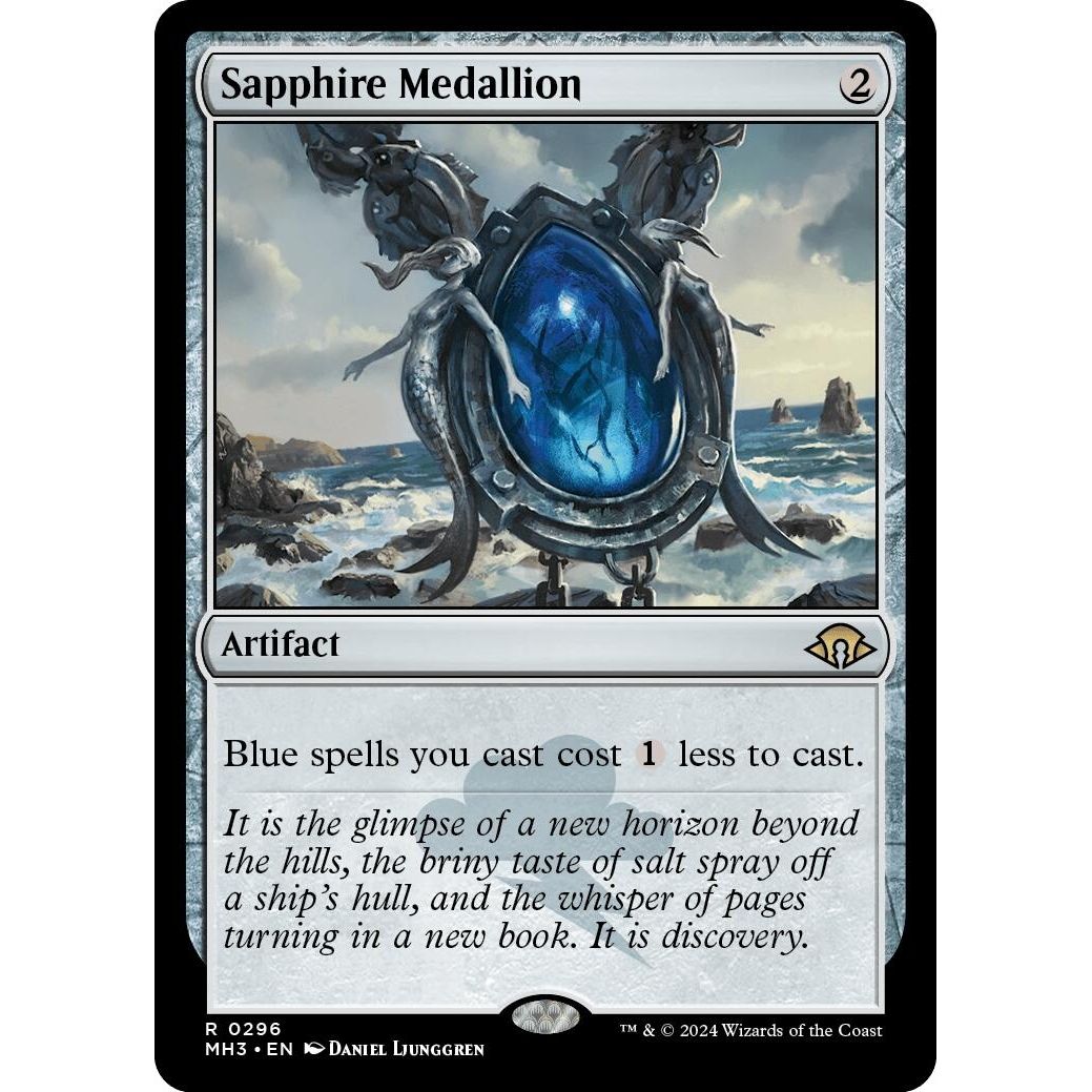 Sapphire Medallion (296) (Modern Horizons 3) - PokeBox USA