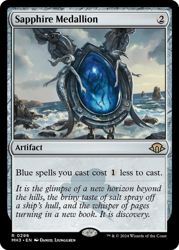 Sapphire Medallion (296) (Modern Horizons 3) - PokeBox USA