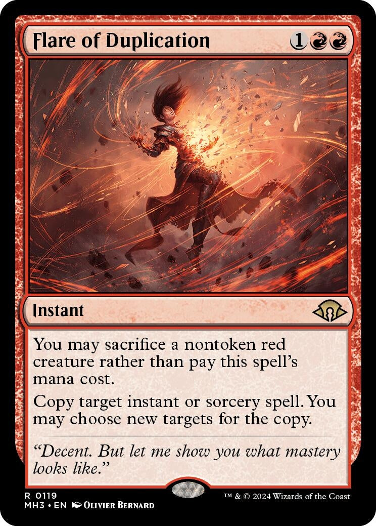 Flare of Duplication (119) (Modern Horizons 3)