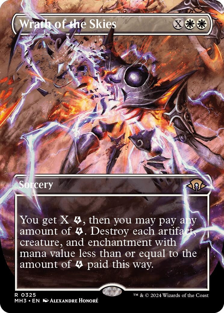 Wrath of the Skies (Borderless) (325) (Modern Horizons 3) - PokeBox USA