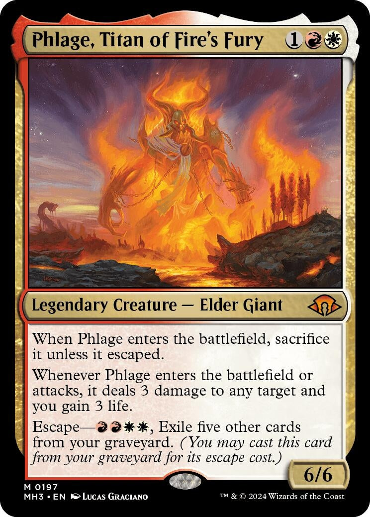 Phlage, Titan of Fire's Fury (197) (Modern Horizons 3) - PokeBox USA