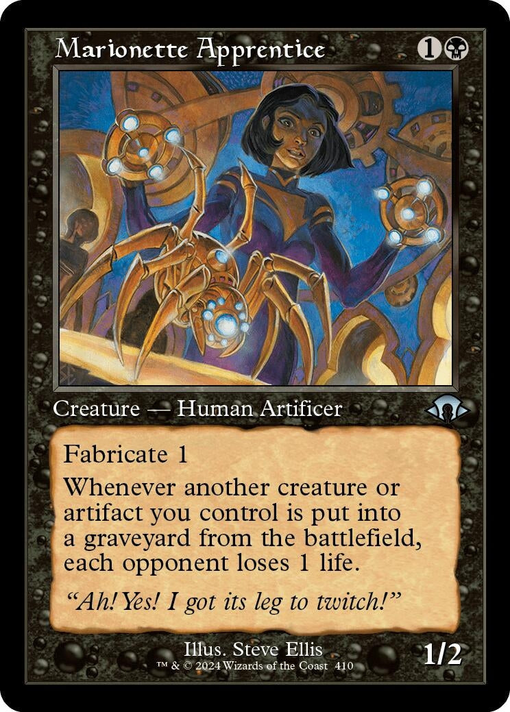 Marionette Apprentice (Retro Frame) (410) (Modern Horizons 3)