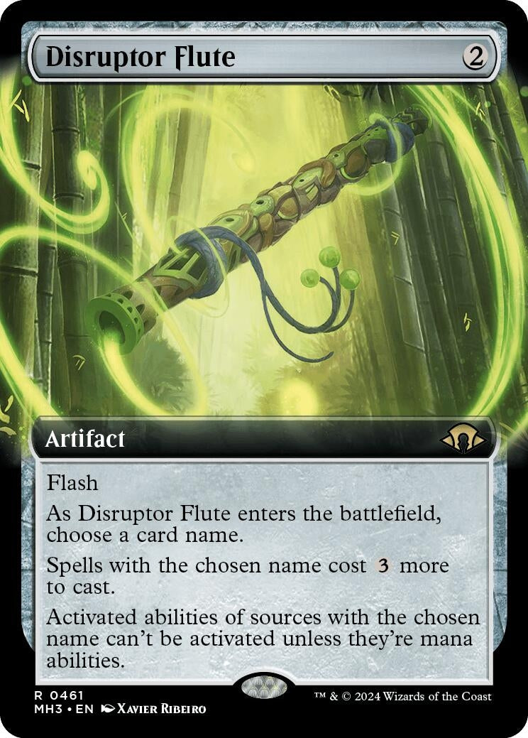 Disruptor Flute (Extended Art) (461) (Modern Horizons 3)