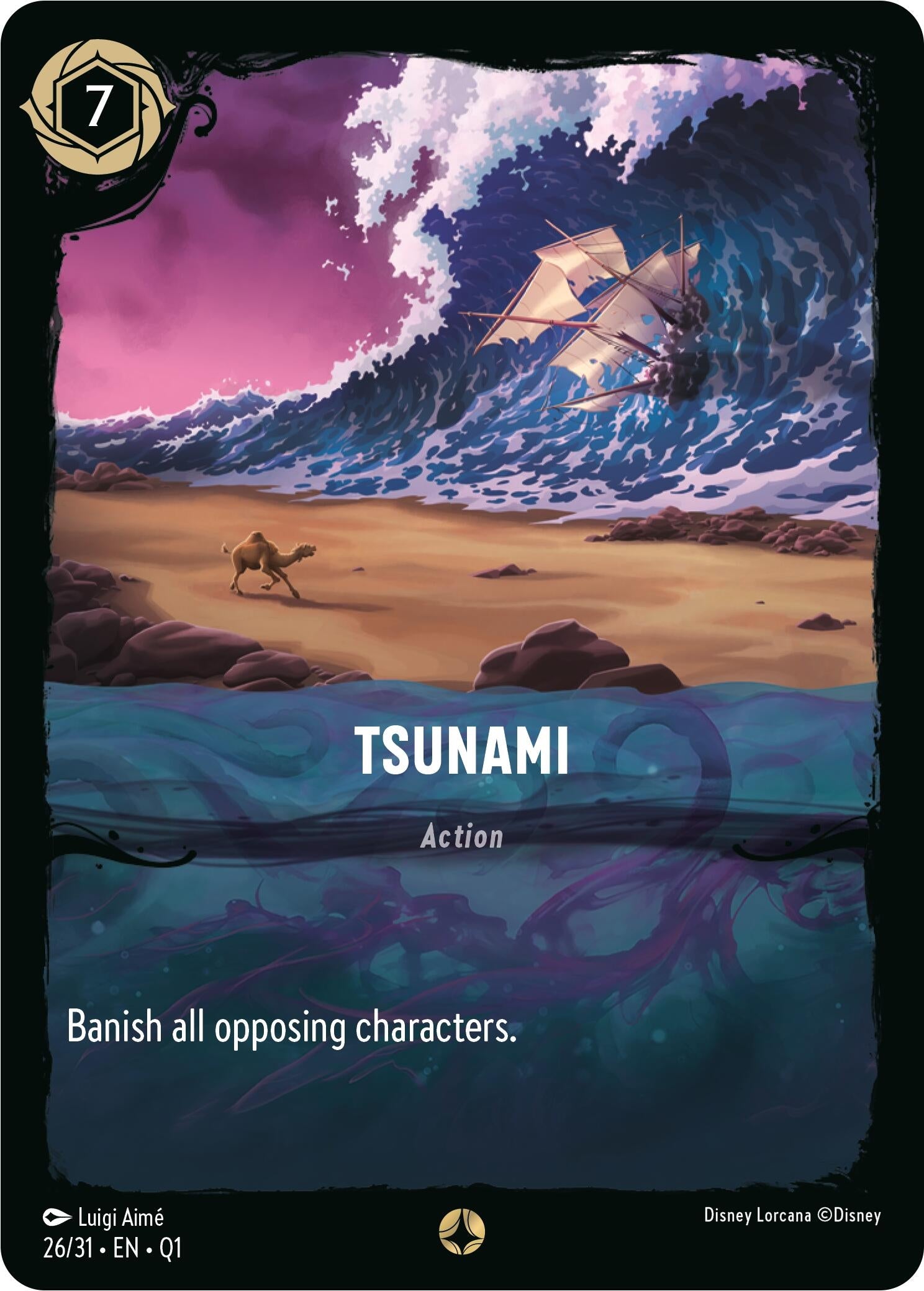 Image for Tsunami (26/31) (Illumineer's Quest: Deep Trouble) (Q1) - Disney Lorcana