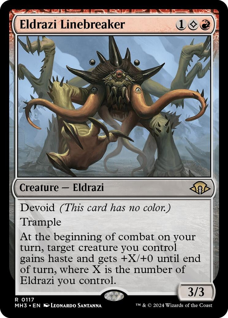 Eldrazi Linebreaker (117) (Modern Horizons 3)