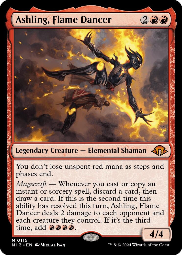 Ashling, Flame Dancer (115) (Modern Horizons 3)