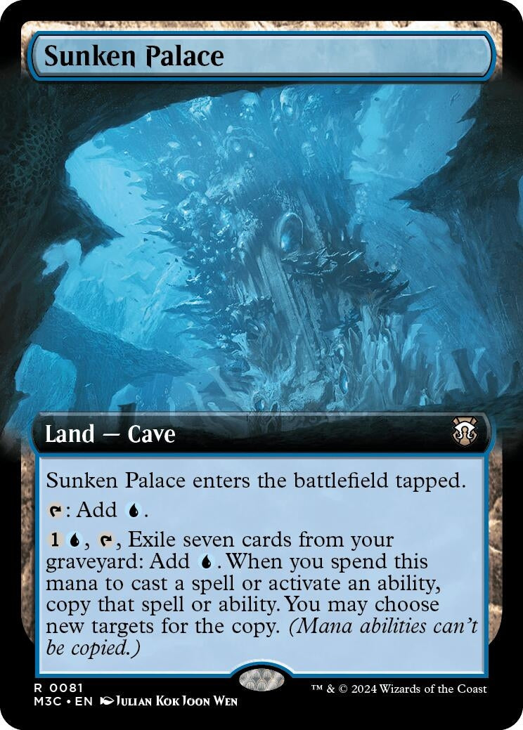 Sunken Palace (Extended Art) (81) (Modern Horizons 3)