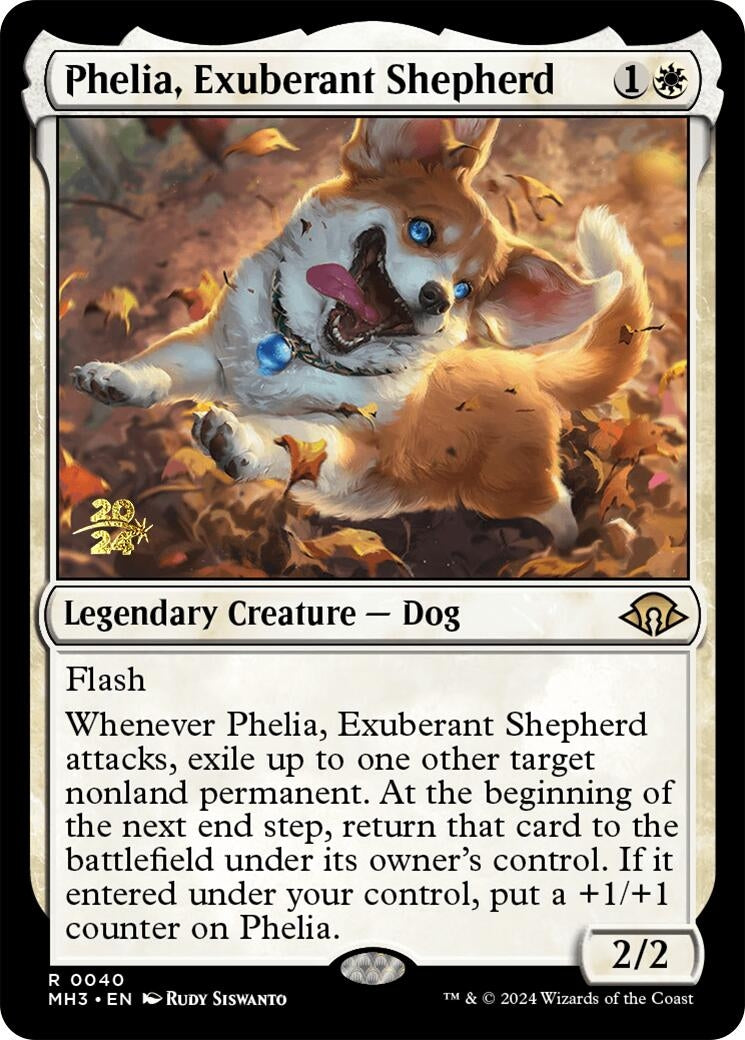 Phelia, Exuberant Shepherd (40) (Prerelease Cards)