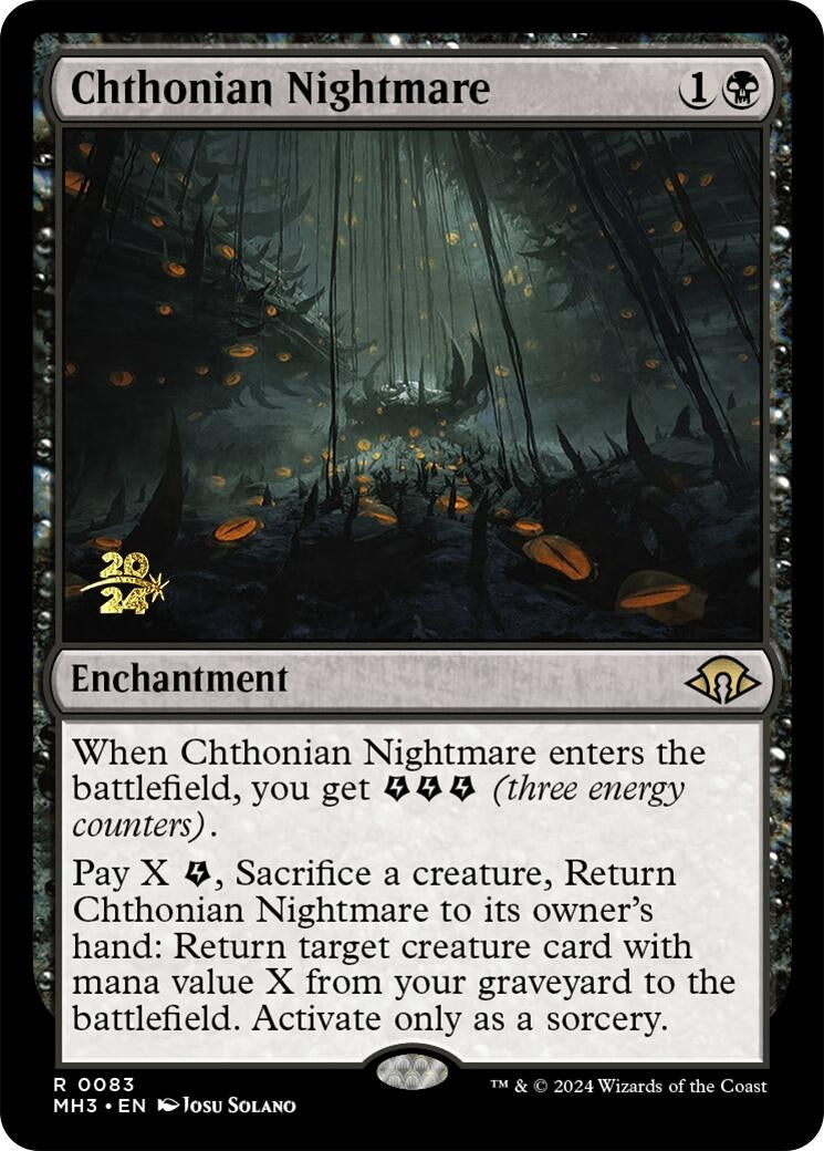 Chthonian Nightmare (83) (Prerelease Cards)
