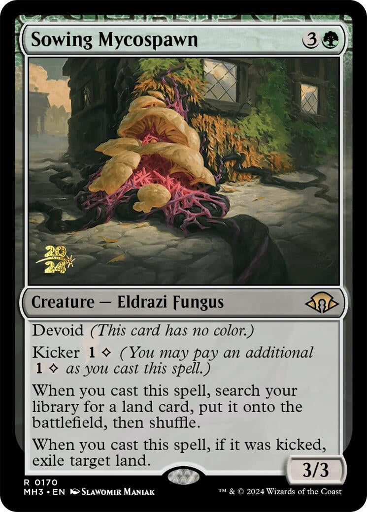 Sowing Mycospawn (170) (Prerelease Cards)