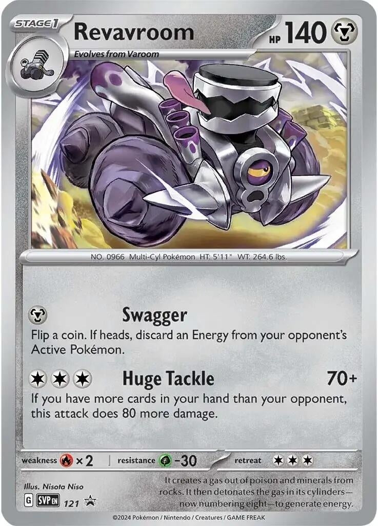 Image for Revavroom - 121 (121) (SV: Scarlet & Violet Promo Cards) (SVP) - Pokemon