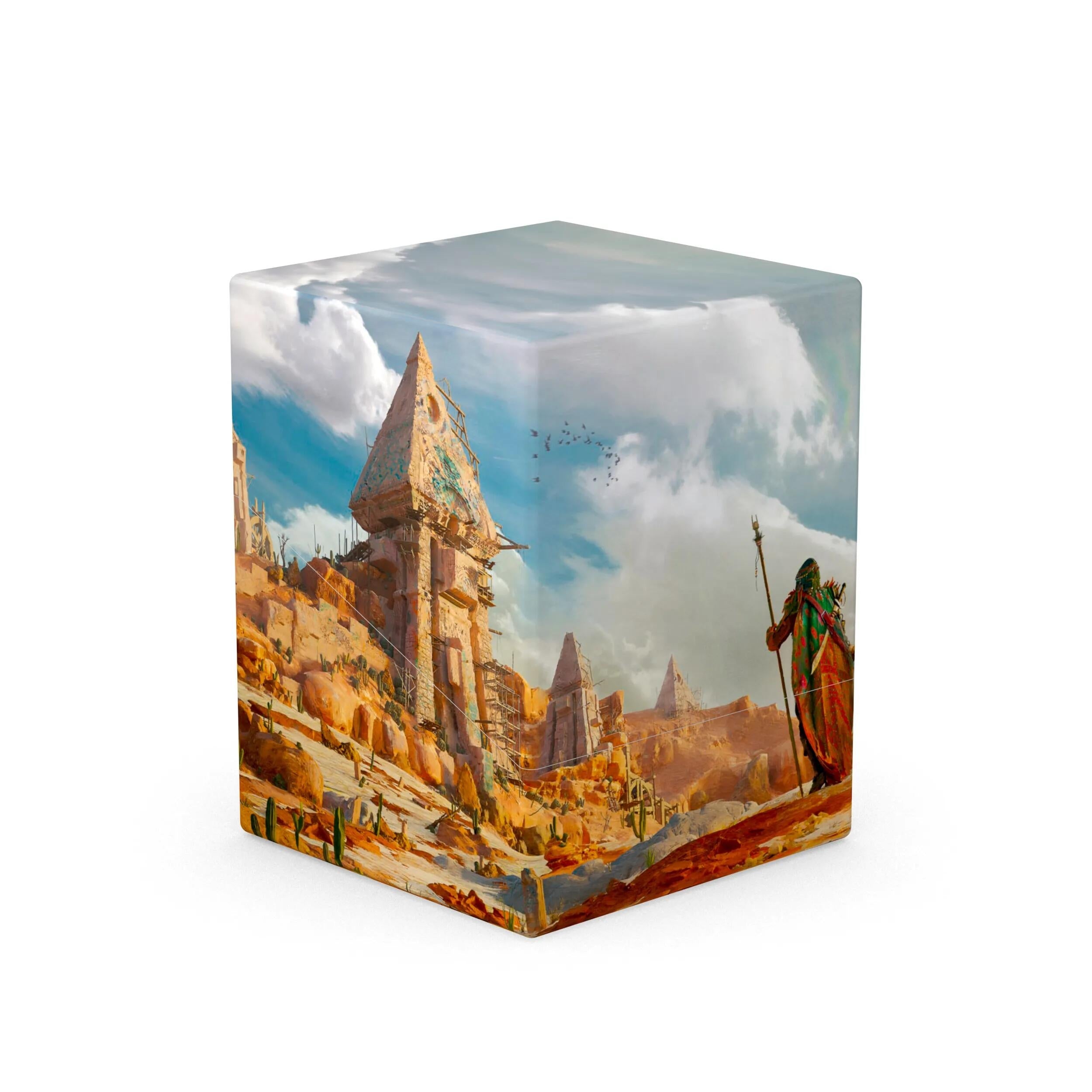 Image for Artist Edition Return To Earth Boulder Deck Case 100+: Mario Renau - The Search - Deck Boxes