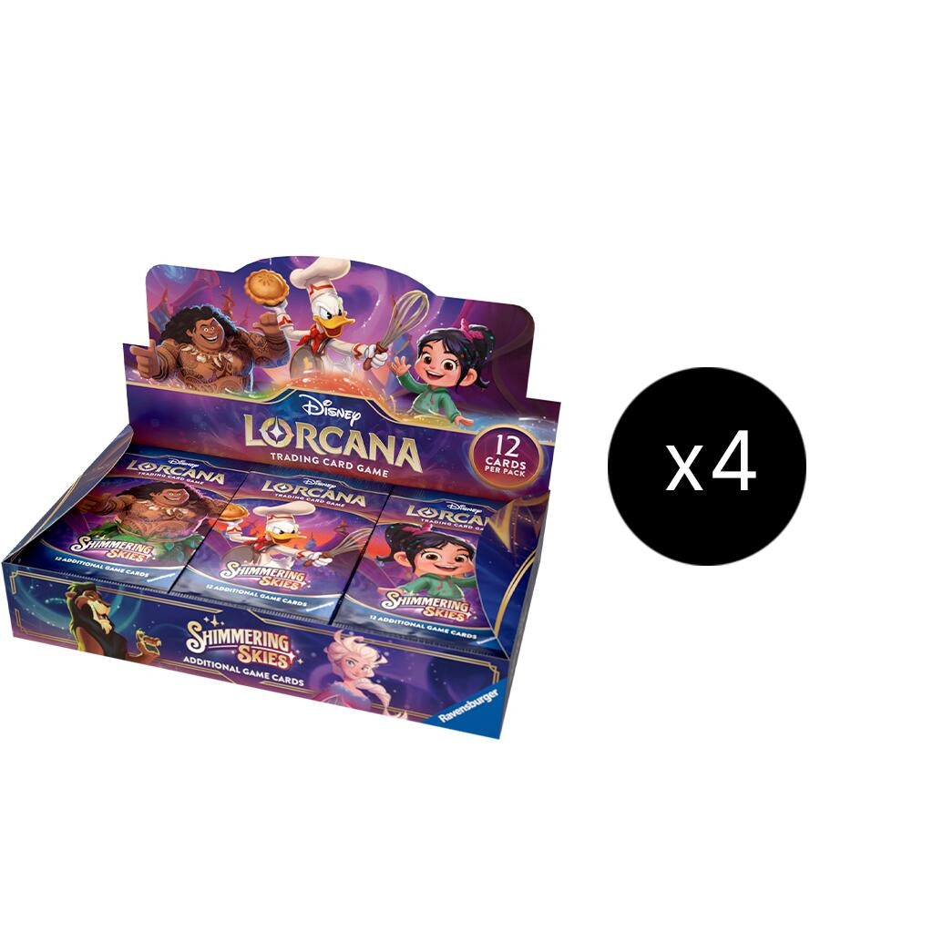 Image for Disney Lorcana: Shimmering Skies Booster Box Case - Disney Lorcana
