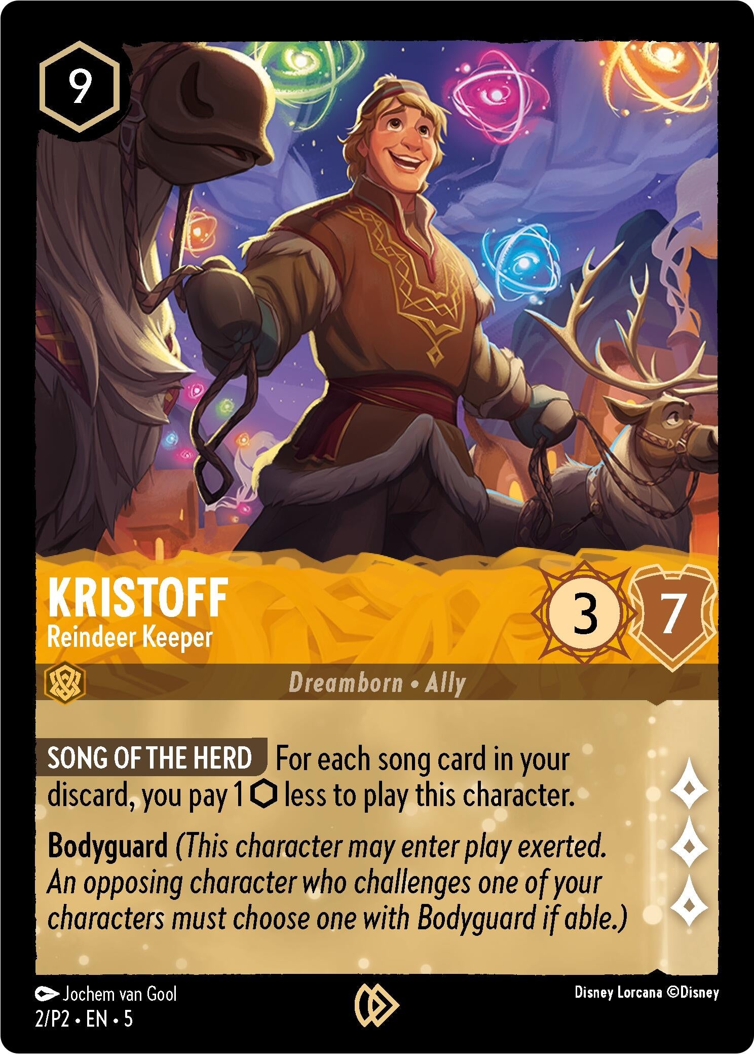 Image for Kristoff - Reindeer Keeper (2) (Disney Lorcana Promo Cards) (DLPC) - Disney Lorcana