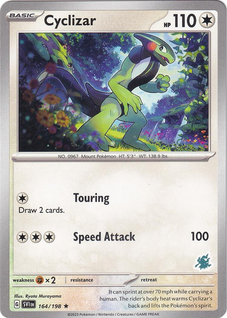 Image for Cyclizar - Darkrai Deck (164/193) (Battle Academy 2024) (BA24) - Pokemon