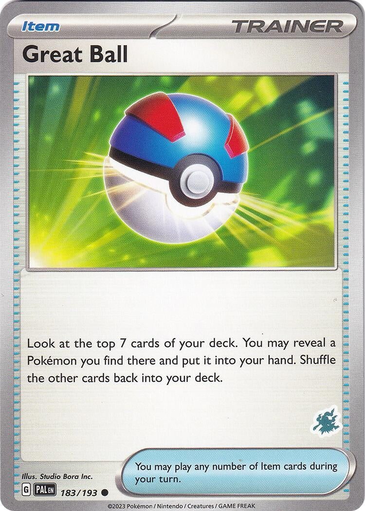 Image for Great Ball - Darkrai Deck (183/193) (Battle Academy 2024) (BA24) - Pokemon