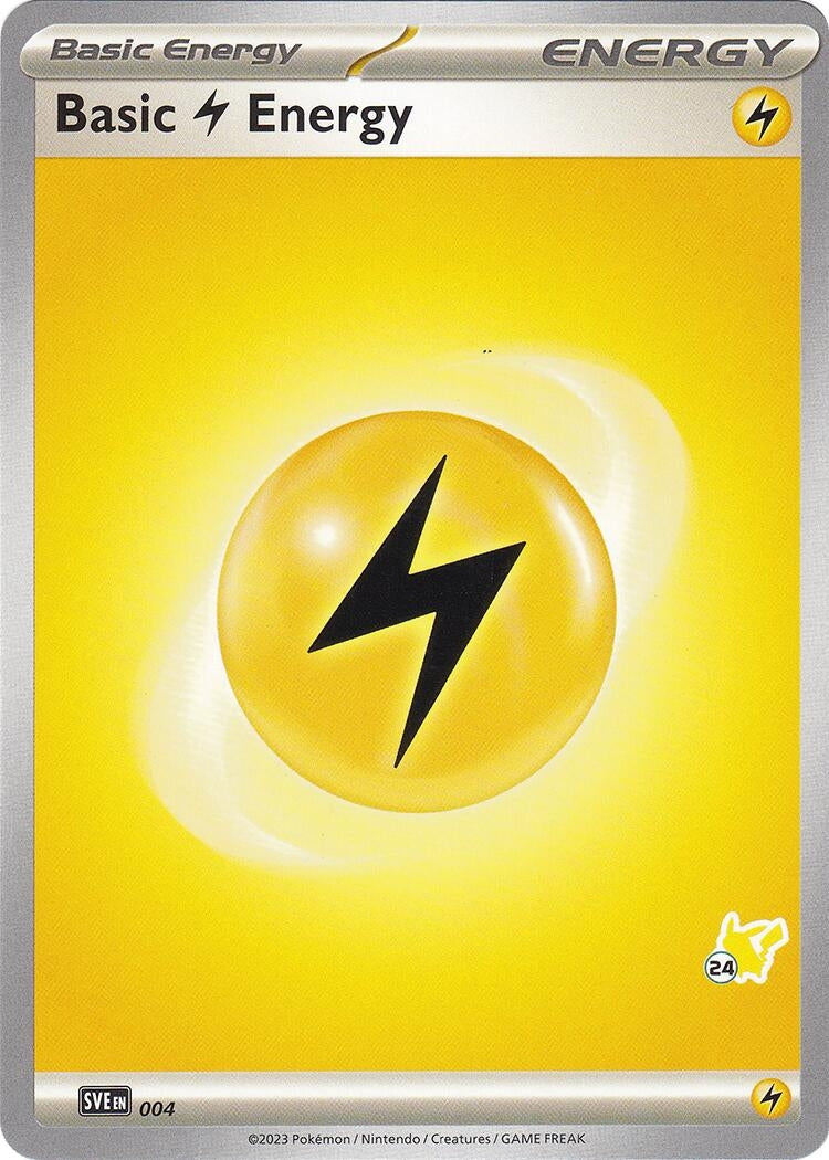 Image for Basic Lightning Energy - Pikachu 24 (004) (Battle Academy 2024) (BA24) - Pokemon