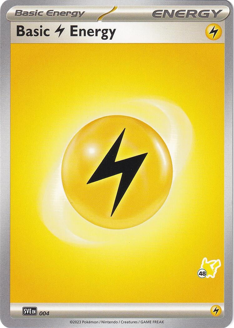 Image for Basic Lightning Energy - Pikachu 48 (004) (Battle Academy 2024) (BA24) - Pokemon