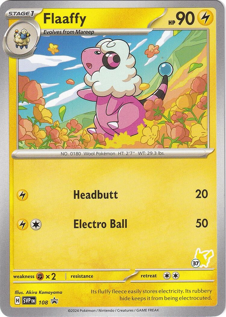 Image for Flaaffy - Pikachu 37 (108) (Battle Academy 2024) (BA24) - Pokemon