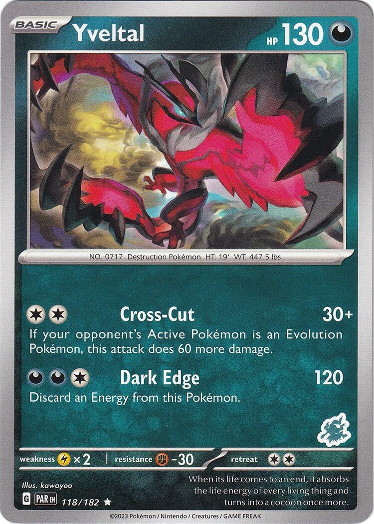 Image for Yveltal - Darkrai Deck (118/182) (Battle Academy 2024) (BA24) - Pokemon